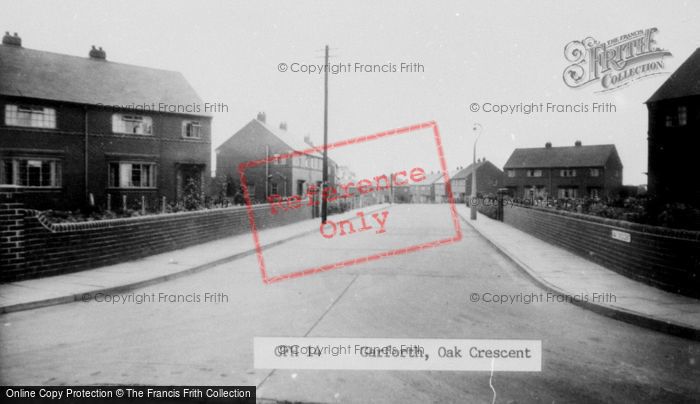 Photo of Garforth, Oak Crescent c.1955