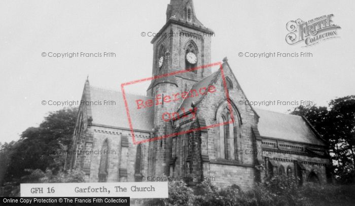 Photo of Garforth, The Parish Church c.1955
