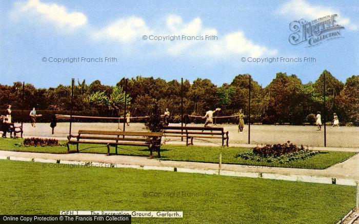 Photo of Garforth, The Recreation Ground c.1955