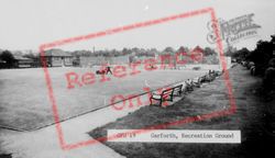 The Recreation Ground c.1955, Garforth