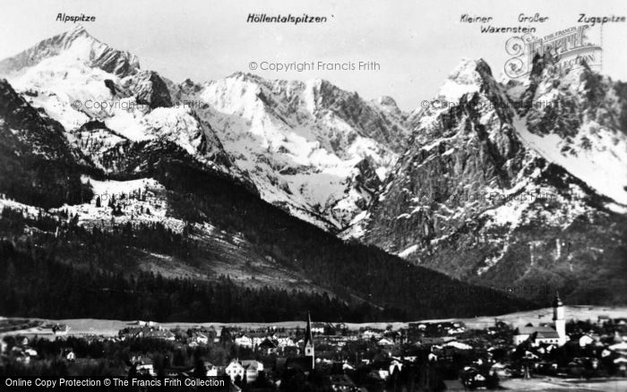 Photo of Garmisch Partenkirchen, Garmisch c.1935