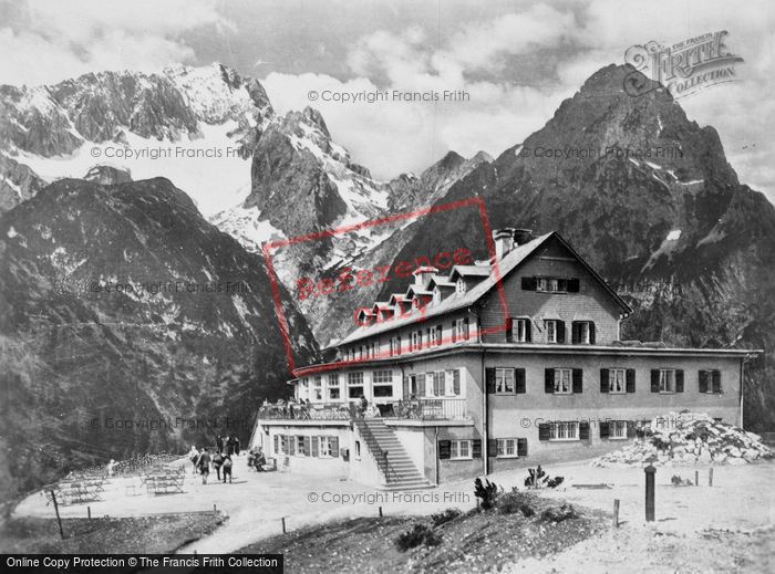 Photo of Garmisch Partenkirchen, Kreuzechaus, 1452m c.1935