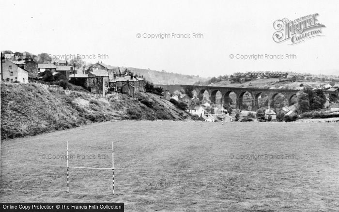 Photo of Garndiffaith, Sports Ground And Viaduct c.1955
