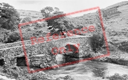 Cwm Pennant, Pont Y Llan c.1955, Garndolbenmaen