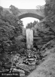 Ashgill Falls c.1960, Garrigill