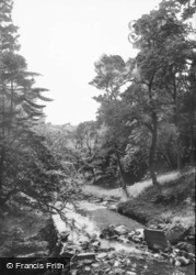 Ashgill, Looking Down Stream c.1960, Garrigill