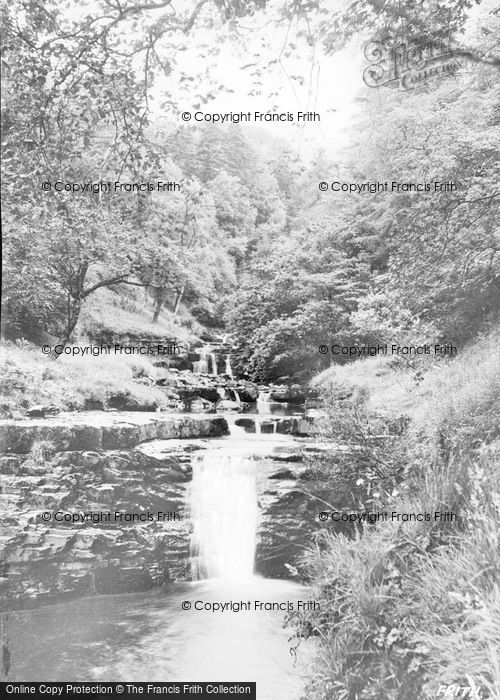 Photo of Garrigill, Ashgill, Lower Falls c.1955