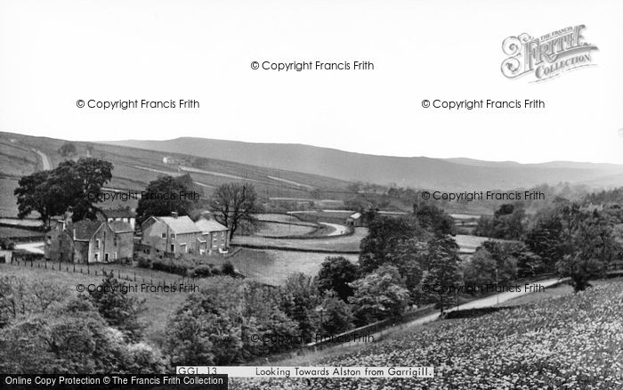Photo of Garrigill, Looking Towards Alston c.1955