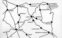 On The Map c.1950, Garrigill