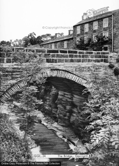 Photo of Garrigill, The Bridge c.1955