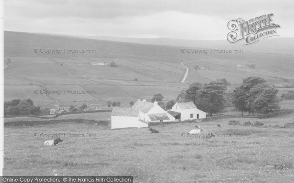 Photo of Garrigill, Turnings Farm And Leadgate Road c.1955
