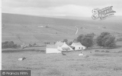 Turnings Farm And Leadgate Road c.1955, Garrigill