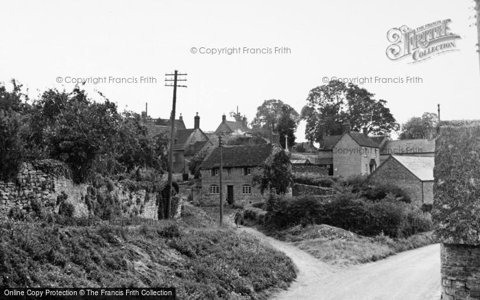 Photo of Garsington, The Village c.1955