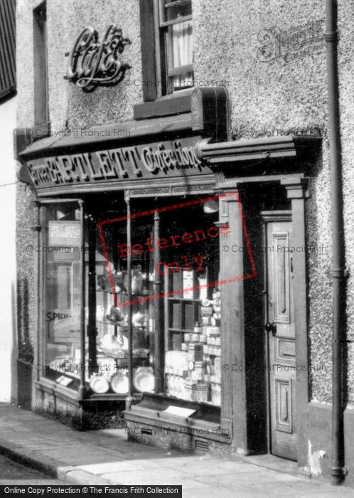 Photo of Garstang, Bartlett Confectioner And Cafe, Church Street c.1955