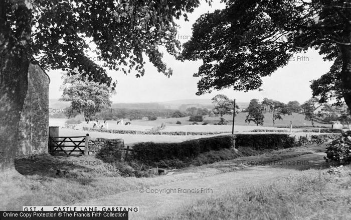 Photo of Garstang, Castle Lane c.1950