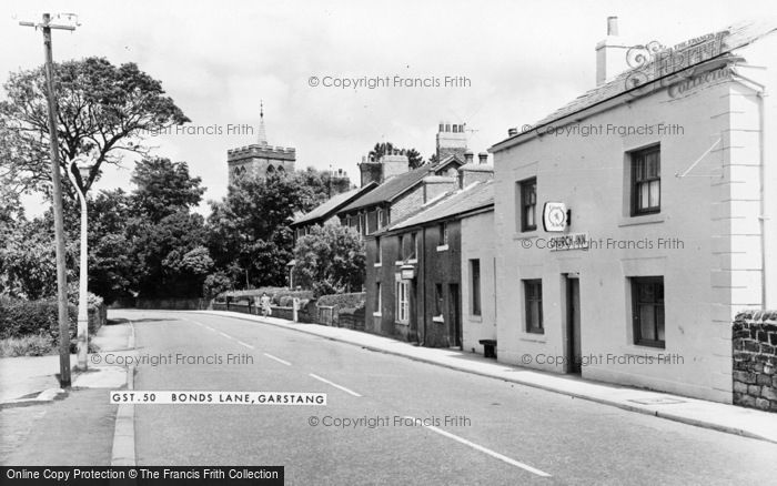 Photo of Garstang, Church Inn, Bonds Lane c.1960