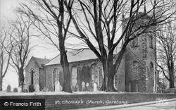 St Thomas's Church c.1950, Garstang