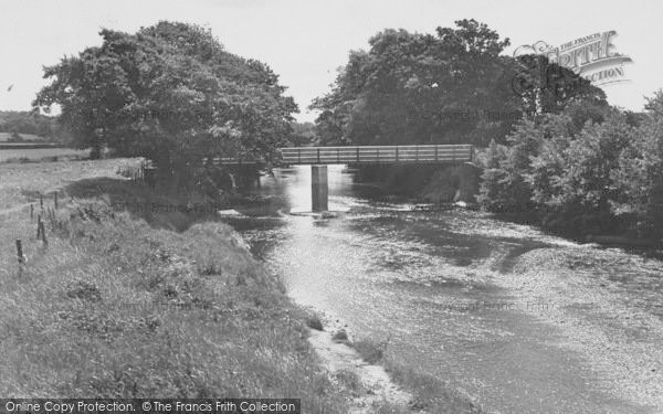 Photo of Garstang, Wyre Lane Footbridge c.1960