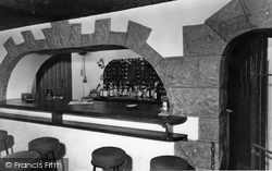 Cally Hotel, The Cocktail Bar c.1955, Gatehouse Of Fleet