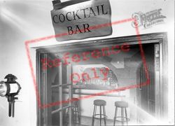 Cally Hotel, The Cocktail Bar c.1955, Gatehouse Of Fleet