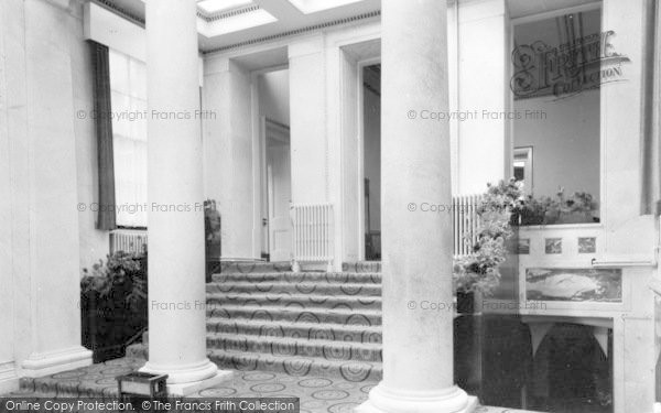 Photo of Gatehouse Of Fleet, Cally Hotel, The Entrance c.1955