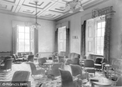 Cally Hotel, The Smoke Room c.1955, Gatehouse Of Fleet