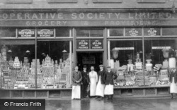 Grocery Store, Wrekenton 1911, Gateshead