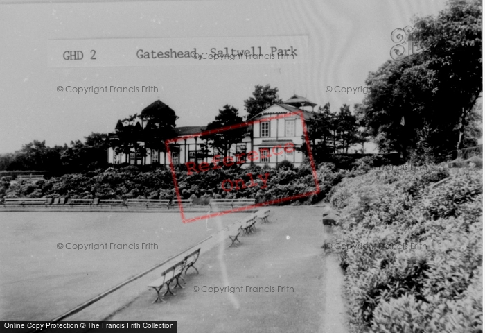 Photo of Gateshead, Saltwell Park c.1955