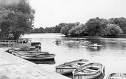 Saltwell Park Lake c.1955, Gateshead