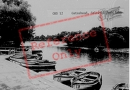Saltwell Park Lake c.1955, Gateshead