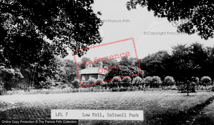 Photo of Gateshead, Saltwell Park, Low Fell c.1955