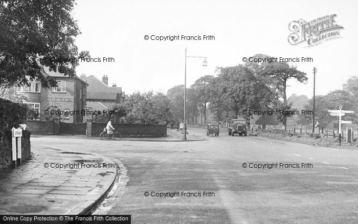Photo of Gatley, Altrincham Road c.1955