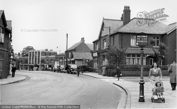 Photo of Gatley, Church Road c.1955