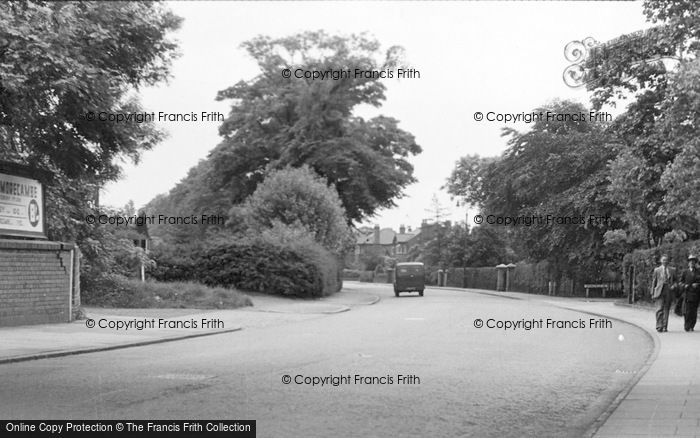 Photo of Gatley, Gatley Road c.1955