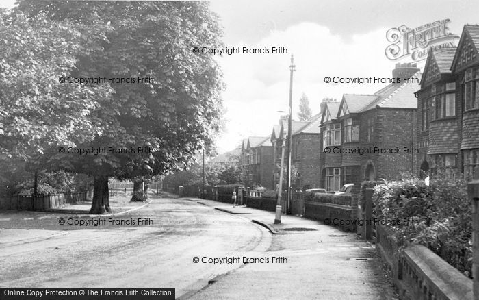 Photo of Gatley, Hawthorn Road c.1955