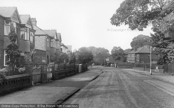 Photo of Gatley, Hawthorn Road c.1955