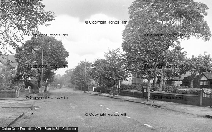 Photo of Gatley, Park Road c.1955