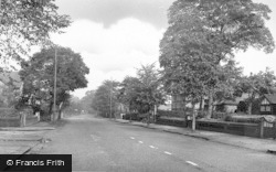 Park Road c.1955, Gatley