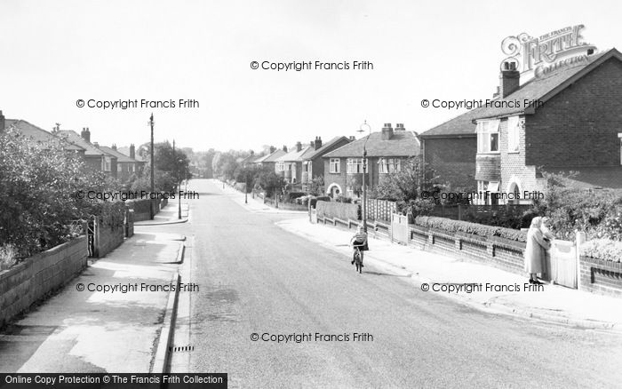 Photo of Gatley, Pendlebury Road c.1955