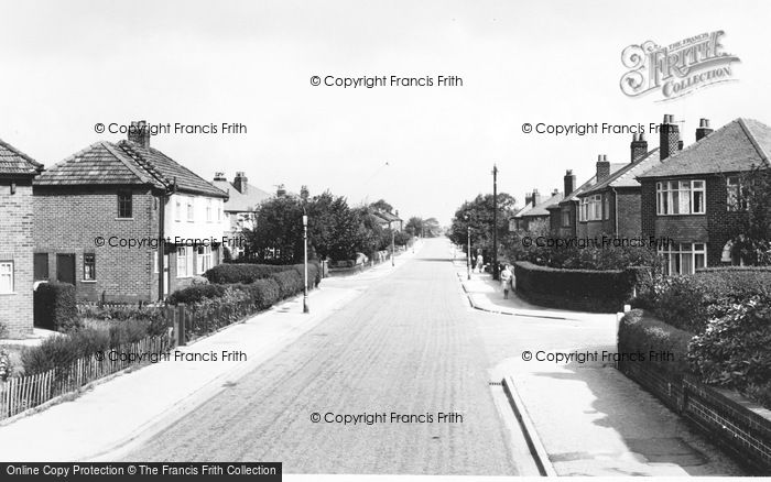 Photo of Gatley, Pendlebury Road c.1955