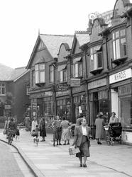 Shopping On Church Road c.1955, Gatley