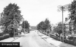 Styal Road c.1960, Gatley