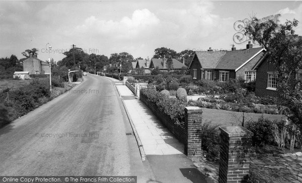 Photo of Gatley, Styal Road c.1960