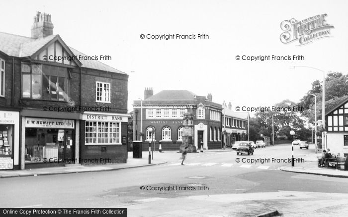 Photo of Gatley, The Square c.1965