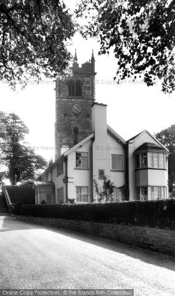 Photo of Gawsworth, Church And Rectory c.1955