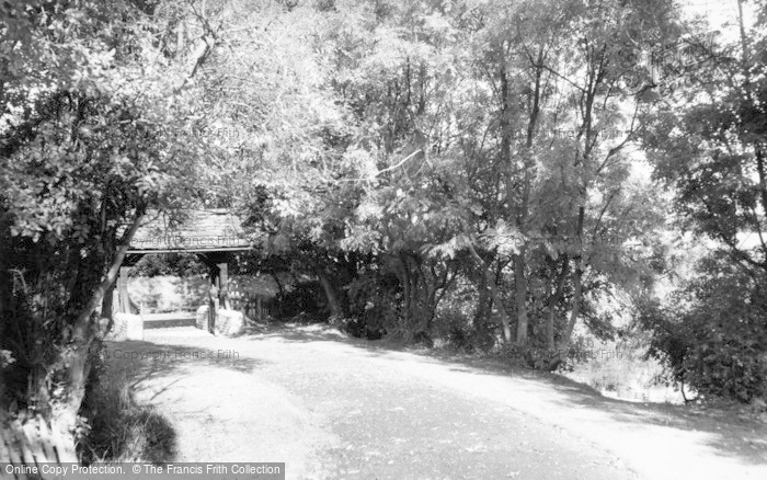 Photo of Gawsworth, Church Path c.1960