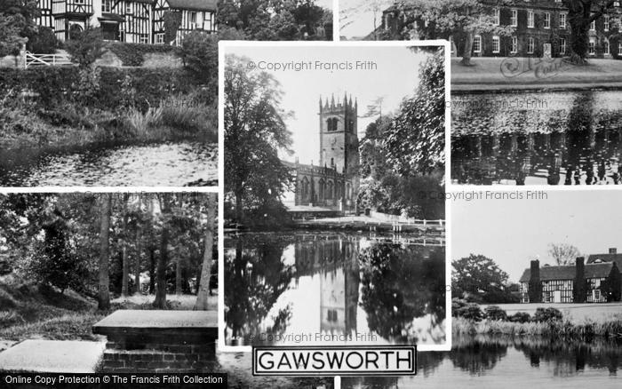 Photo of Gawsworth, Composite c.1950