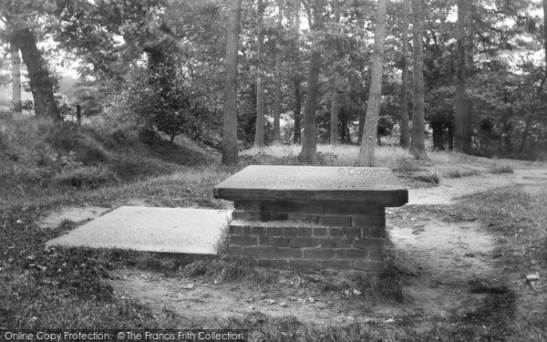 Photo of Gawsworth, Samuel Johnson's Grave 1897