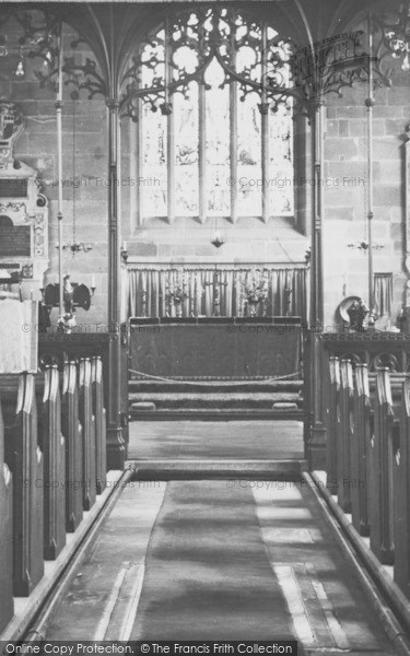 Photo of Gawsworth, St James Church c.1960