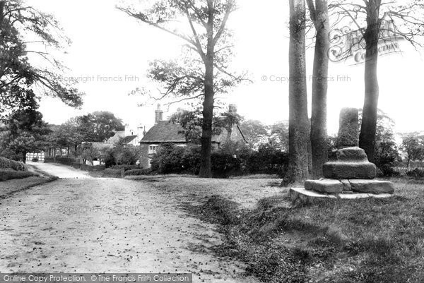 Photo of Gawsworth, The Old Cross 1897